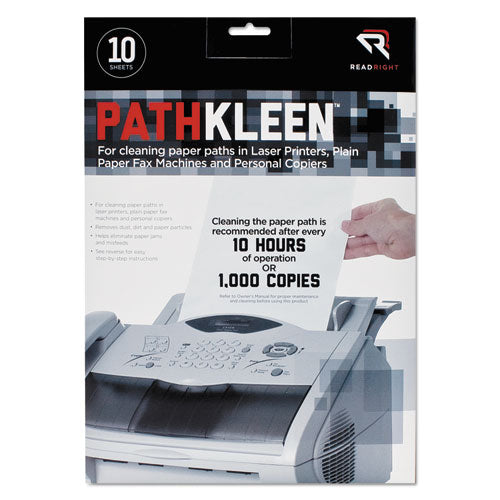 PathKleen Sheets, 8.5 x 11, 10/Pack-(REARR1237)