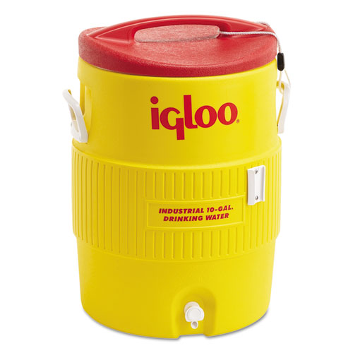 400 Series Water Cooler, 10 gal, 16 dia  x 23.5 h, /Red-(IGL4101)