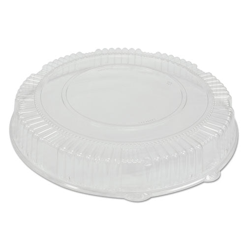 Caterline Dome Lids, 16" Diameter x 2.75"h, Clear, Plastic, 25/Carton-(WNAA16PETDM)