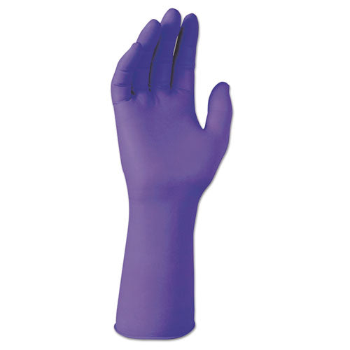 PURPLE NITRILE Exam Gloves, 310 mm Length, X-Large, Purple, 500/Carton-(KCC50604)