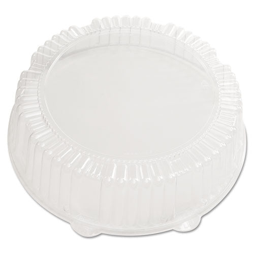 Caterline Dome Lids, 12" Diameter x 275"h, Clear, Plastic, 25/Carton-(WNAA12PETDM)