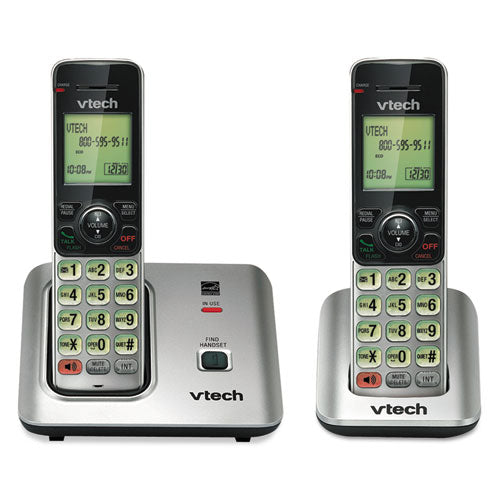 CS6619-2 Cordless Phone System, Base and 1 Additional Handset-(VTECS66192)