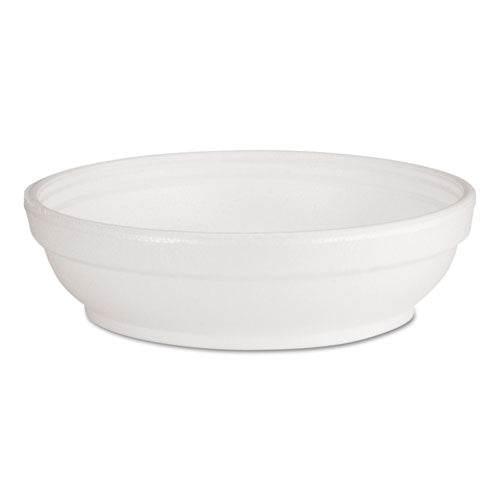 Insulated Foam Bowls, 5 oz, White, 50/Pack, 20 Packs/Carton-(DCC5B20)