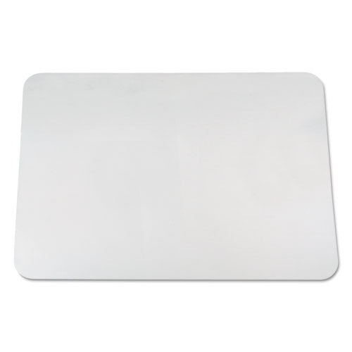 KrystalView Desk Pad with Antimicrobial Protection, Glossy Finish, 38 x 24, Clear-(AOP6080MS)