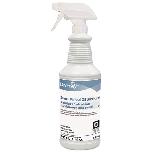 Suma Mineral Oil Lubricant, 32 oz Plastic Spray Bottle-(DVO48048)