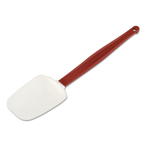 High Heat Scraper Spoon, White w/Red Blade, 13 1/2"-(RCP1967RED)