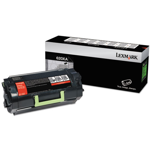 62D0XA0 Extra High-Yield Toner, 45,000 Page-Yield, Black-(LEX62D0XA0)