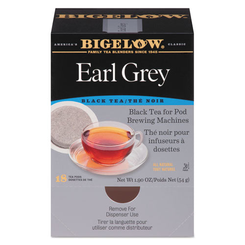 Earl Grey Black Tea Pods, 1.90 oz, 18/Box-(BTC008906)