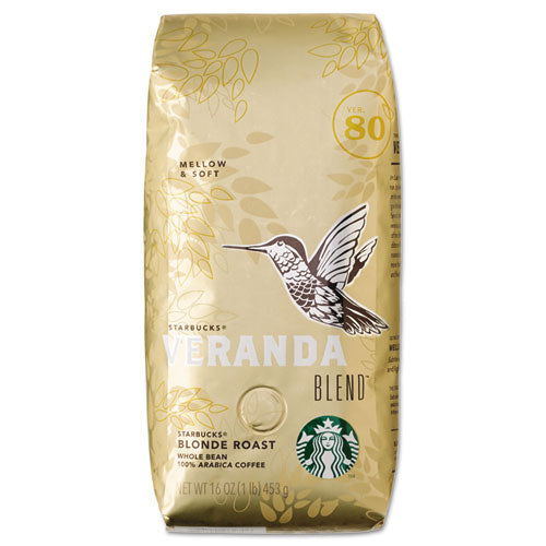 VERANDA BLEND Coffee, Whole Bean, 1 lb Bag-(SBK11028510)