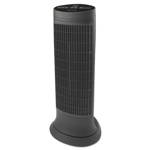 Digital Tower Heater, 1,500 W, 10.12 x 8 x 23.25, Black-(HWLHCE322V)