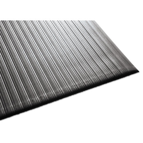 Air Step Antifatigue Mat, Polypropylene, 36 x 60, Black-(MLL24030502)