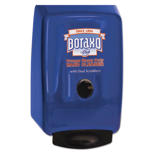 2L Dispenser for Heavy Duty Hand Cleaner, 10.49 x 4.98 x 6.75, Blue-(DIA10989)