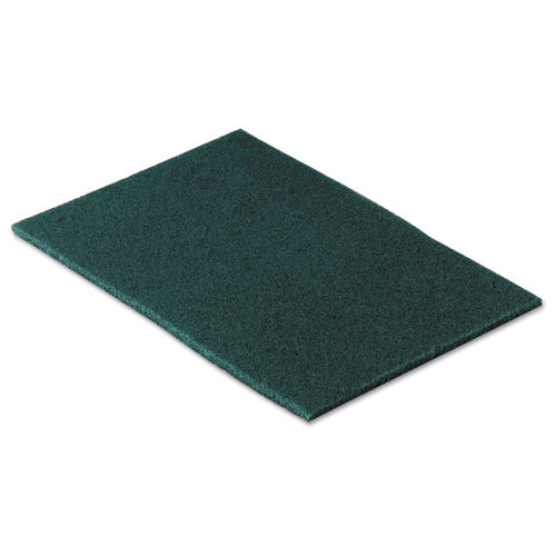 Commercial Scouring Pad 96, 6 x 9, Green, 10/Pack-(MMM96CC)