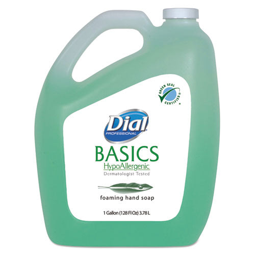 Basics Hypoallergenic Foaming Hand Wash, Honeysuckle, 1 gal-(DIA98612)