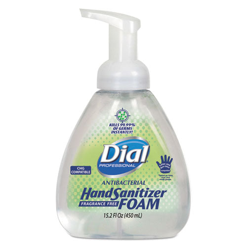 Antibacterial Foam Hand Sanitizer, 15.2 oz Pump Bottle, Fragrance-Free-(DIA06040EA)