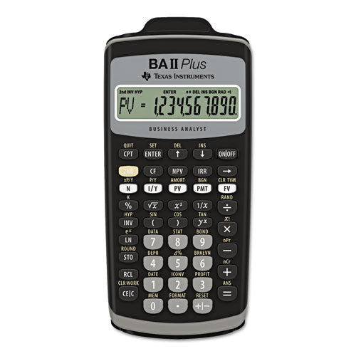 BAIIPlus Financial Calculator, 10-Digit LCD-(TEXBAIIPLUS)
