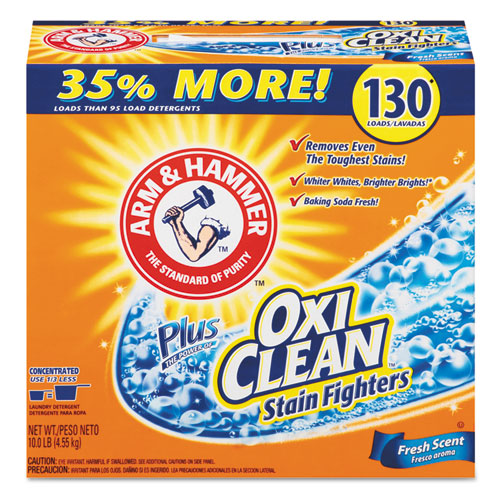 Power of OxiClean Powder Detergent, Fresh, 9.92 lb Box, 3/Carton-(CDC3320000108)