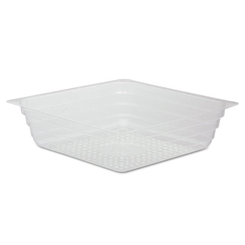 Reflections Portion Plastic Trays, Shallow, 4 oz Capacity, 3.5 x 3.5 x 1, Clear, 2,500/Carton-(RFPR4296)