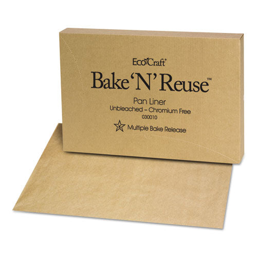 EcoCraft Bake N Reuse Pan Liner, 16.38 x 24.38, 1,000/Box-(BGC030010)