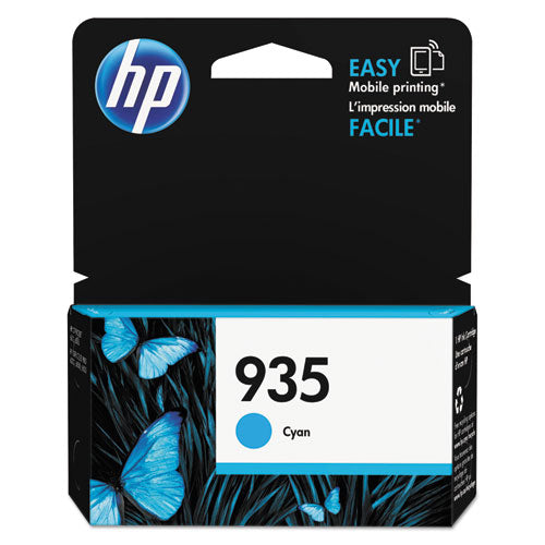 HP 935, (C2P20AN) Cyan Original Ink Cartridge-(HEWC2P20AN)