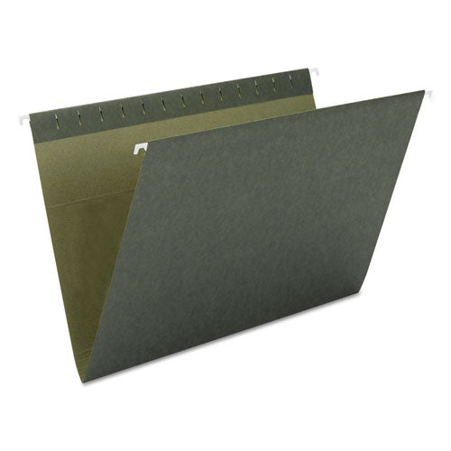 Hanging Folders, Letter Size, Standard Green, 25/Box-(SMD64010)