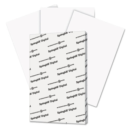 Digital Index White Card Stock, 92 Bright, 110 lb Index Weight, 11 x 17, White, 250/Pack-(SGH015334)