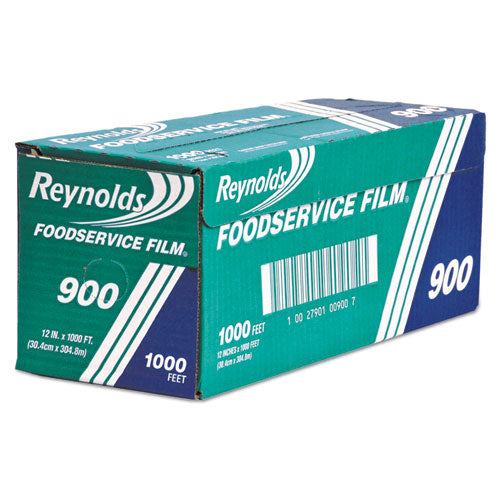 Continuous Cling Food Film, 12" x 1000 ft Roll, Clear-(RFP900BRF)