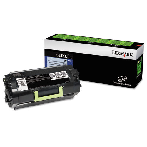 52D1X0L Return Program Extra High-Yield Toner, 45,000 Page-Yield, Black-(LEX52D1X0L)