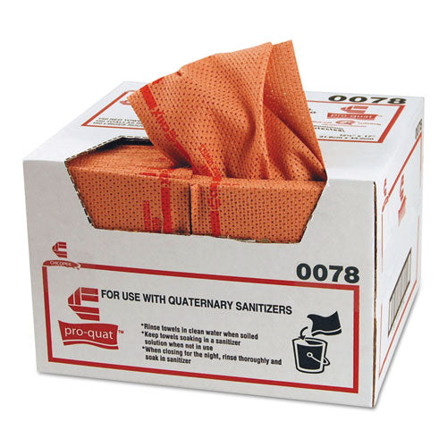 Pro-Quat Fresh Guy Food Service Towels, Heavy Duty, 12.5 x 17, Red, 150/Carton-(CHI0078)