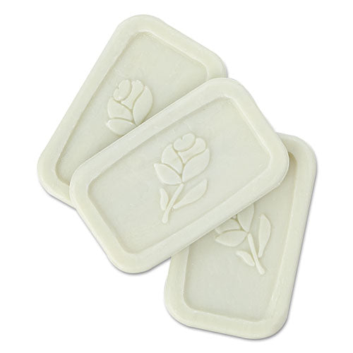 Unwrapped Amenity Bar Soap, Fresh Scent, # 1/2, 1,000/Carton-(GTP400050)