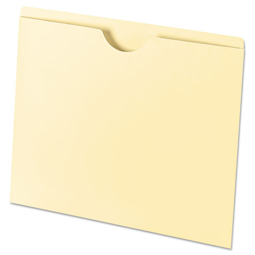 Economical Manila File Jackets, Letter Size, Manila, 100/Box-(UNV72300)