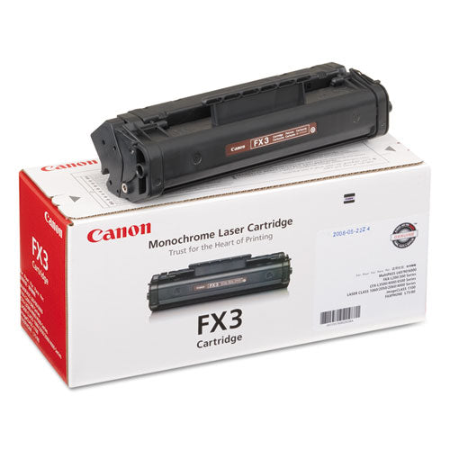 1557A002BA (FX-3) Toner, 2,700 Page-Yield, Black-(CNMFX3)