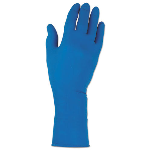 G29 Solvent Resistant Gloves, 295 mm Length, Large/Size 9, Blue, 500/Carton-(KCC49825)