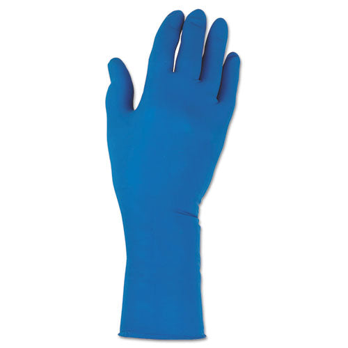 G29 Solvent Resistant Gloves, 295 mm Length, X-Large/Size 10, Blue, 500/Carton-(KCC49826)