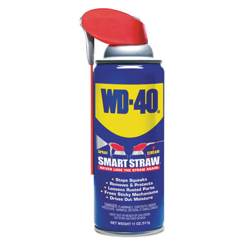 Smart Straw Spray Lubricant, 11 oz Aerosol Can-(WDF490040EA)