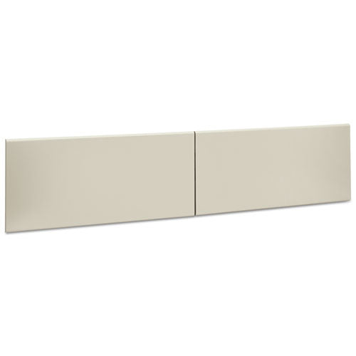 38000 Series Hutch Flipper Doors For 72"w Open Shelf, 36w x 15h, Light Gray-(HON387215LQ)