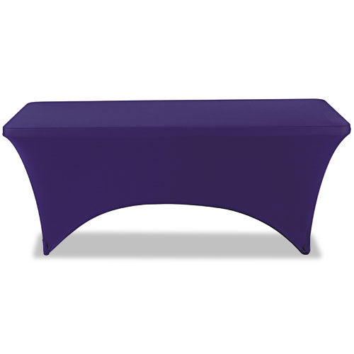 iGear Fabric Table Cover, Polyester/Spandex, 30 "x 72", Blue-(ICE16526)
