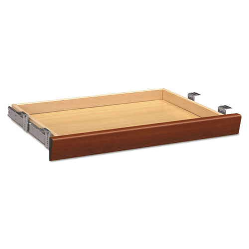 Laminate Angled Center Drawer, 26w x 15.38d x 2.5h, Cognac-(HON1526CO)