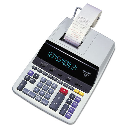 EL2630PIII Two-Color Printing Calculator, Black/Red Print, 4.8 Lines/Sec-(SHREL2630PIII)