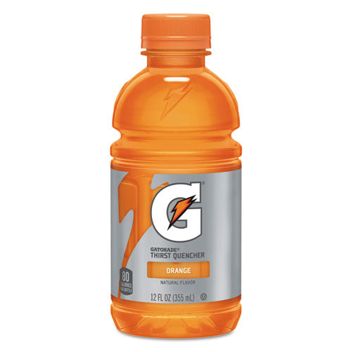 G-Series Perform 02 Thirst Quencher, Orange, 12 oz Bottle, 24/Carton-(QKR12937)