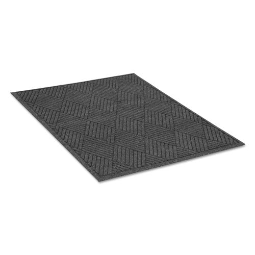 EcoGuard Diamond Floor Mat, Rectangular, 48 x 96, Charcoal-(MLLEGDFB040804)