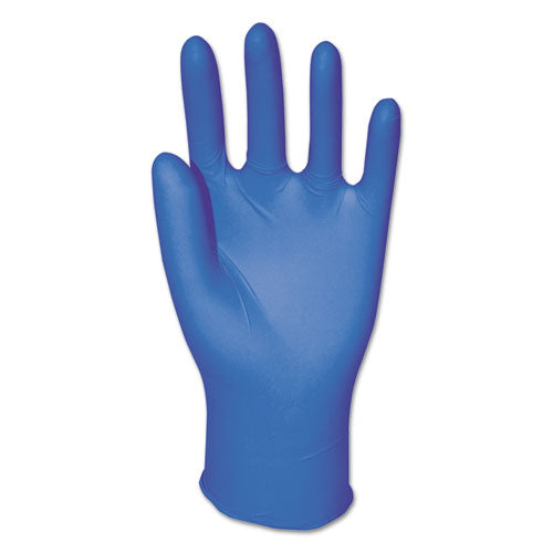 Disposable Powder-Free Nitrile Gloves, Medium, Blue, 5 mil, 100/Box-(BWK395MBXA)