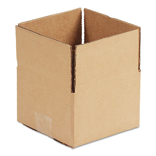 Fixed-Depth Corrugated Shipping Boxes, Regular Slotted Container (RSC), 12" x 18" x 10", Brown Kraft, 25/Bundle-(UNV181210)