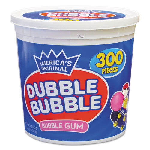 Bubble Gum, Original Pink, 300/Tub-(TOO16403)