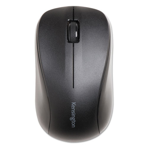 Wireless Mouse for Life, 2.4 GHz Frequency/30 ft Wireless Range, Left/Right Hand Use, Black-(KMW72392)