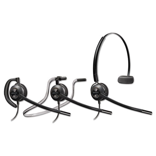 EncorePro 540 Monaural Convertible Headset, Black-(PLNHW540)