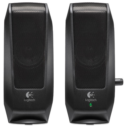 S120 2.0 Multimedia Speakers, Black-(LOG980000012)