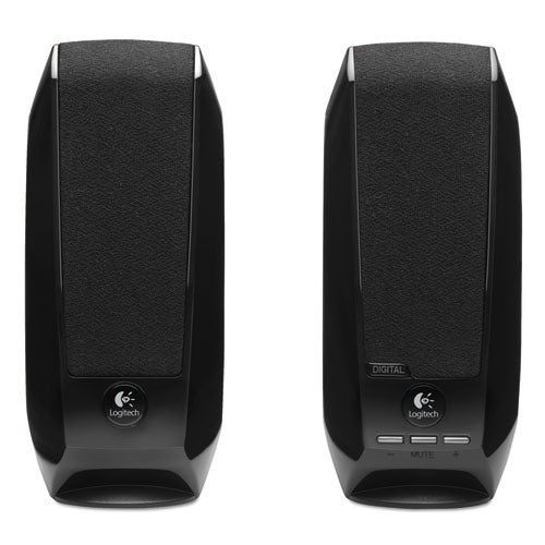 S150 2.0 USB Digital Speakers, Black-(LOG980000028)