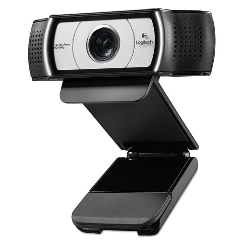 C930e HD Webcam, 1920 pixels x 1080 pixels, 2 Mpixels, Black-(LOG960000971)