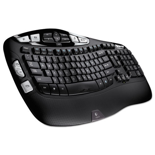 K350 Wireless Keyboard, Black-(LOG920001996)
